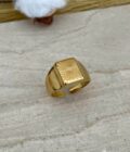 signet ατσάλινο δαχτυλίδι από ατσάλι χρυσό επίχρυσο ανοξείδωτο ατσάλι σφραγίδα γυναικεία δαχτυλίδια γυναικεία κοσμήματα μινιμαλ